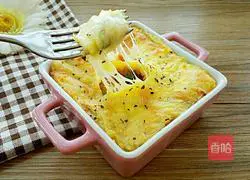 Cheese Baked Mashed Potatoes Recipe Illustration 14