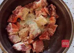 Illustration of grilled pork ribs 4