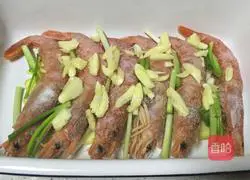 Illustration of grilled prawns 5