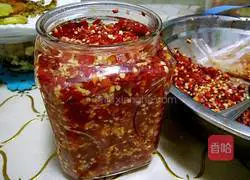 Illustration of homemade Hunan chopped chili sauce 6