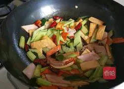 Illustration of creative northern stir-fried five dishes 13