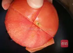 Illustration of how to make tomato and minced meat pasta 2