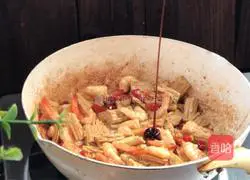 Stir-fried yuba and shrimps Practice illustration 12