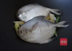 Dry-roasted pomfret without adding a drop of oil Illustration of how to do it 4