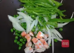 Illustration of how to make avocado pasta 3