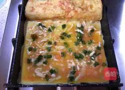 Illustration of how to make love Tamagoyaki 8