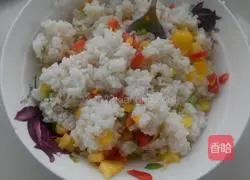 Seafood Cheese Baked Rice Recipe Illustration 4