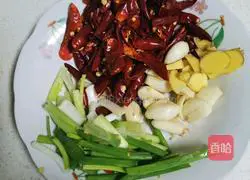 Illustration of home-style spicy crab 2