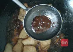 Illustration of how to make twice-cooked pork with melon rind 8