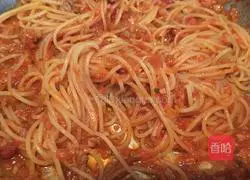 Illustration of how to make spaghetti with meat sauce (family version) 8