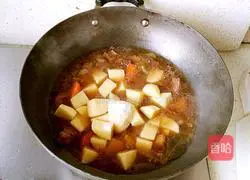 Illustration of Beef Stewed Potatoes 7