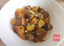 Illustration of how to cook pork ribs with potatoes 6
