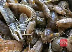 Steamed Pipi Shrimp ) Illustration of the practice 1