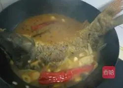 Illustration of how to make fish stew in a farmhouse 5