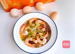 Illustration of how to make steamed eggs with shrimps 12