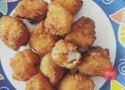 Illustration of how to make crispy fried fresh milk 8