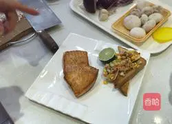 Illustration of how to make pan-fried salmon 10