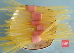 Illustration of how to make tomato sauce pasta 2