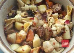 Illustration of Sichuan Style Potato Braised Pork Ribs 21