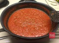 Illustration of how to make Italian lasagna 1