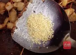  (Afternoon tea) Illustration of how to make fragrant toothpick meat 18