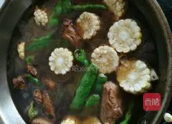 Northeastern Stew Illustration of how to cook in one pot 4