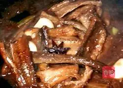 Illustration of braised dried eel 7