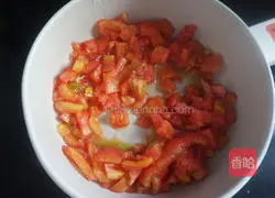 Illustration of how to make pomfret in tomato sauce 7