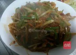 Fish flavor Illustration of how to make shredded pork (less meat version) 21