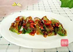 Oyster Sauce Lettuce Wraps Recipe Illustration 8