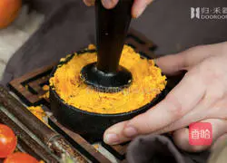 Q-boiled pork floss green dough-simple tutorial | Illustration 2 of how to make soft and glutinous rice balls