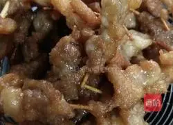 Illustration of how to make toothpick mutton 3