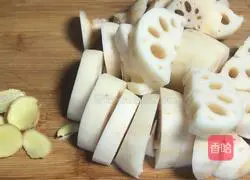 Stewed bonito Illustration of how to make lotus root 2