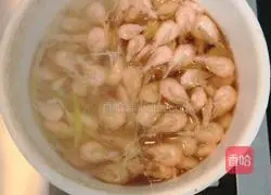 Boiled white shrimps Illustration of how to make shrimp 4