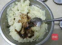 Illustration of how to make minced meat and mashed potatoes 6