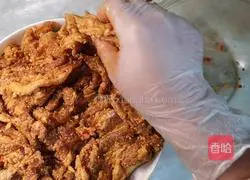 Illustration of how to make Sichuan steamed pork with rice flour 4