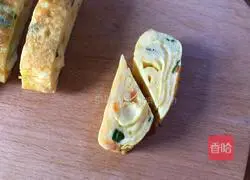 Illustration of how to make love Tamagoyaki 11