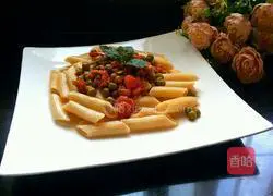 Illustration of how to make pea pasta 13