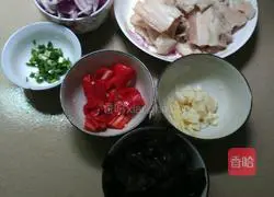 Illustration of Sichuan style twice-cooked pork 2