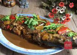 Illustration of how to cook whole fish with Zijiang 14