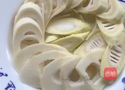 (Steamed vegetables) Illustration of how to make sausage and steamed bamboo shoots 4