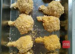 Illustration of how to make crispy fried chicken wings 10