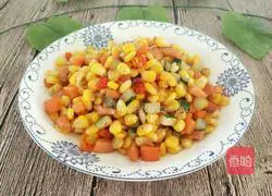 Illustration of how to make salt and pepper corn kernels 7