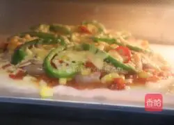 It can be made without a mold Illustration of how to make Sea and Land Supreme Pizza 14