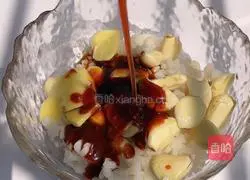 Garlic flavor Illustration of how to make squid flowers 6