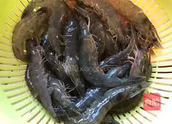 Illustration of how to make boiled shrimp 2