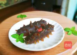 Illustration of how to make sea cucumbers with thermos water 8