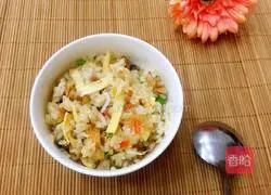 Illustration of how to make egg glutinous rice rolls 14