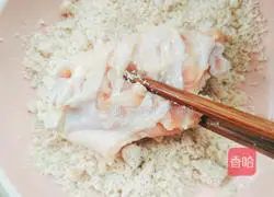 Illustration of how to make mashed potato and peanut flavored chicken wings 5