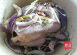 Lotus Leaf Chicken Recipe Illustration 4